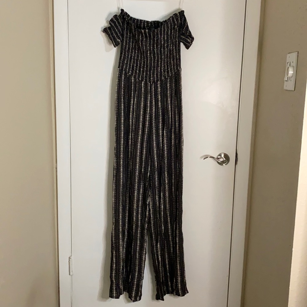 Off Shoulder Jumpsuit